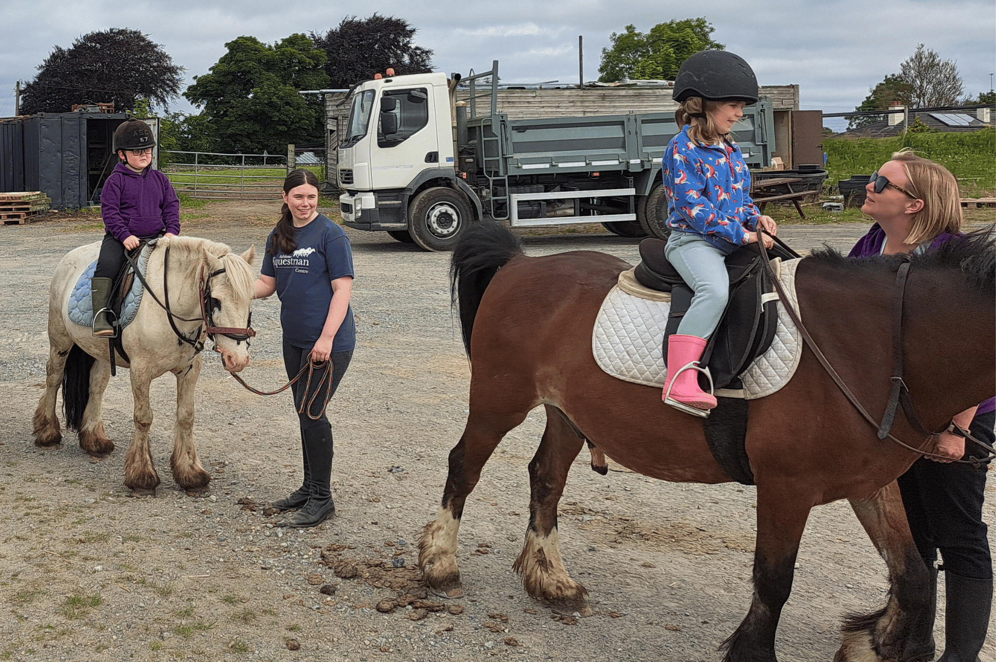 kids on horses Kids on horses